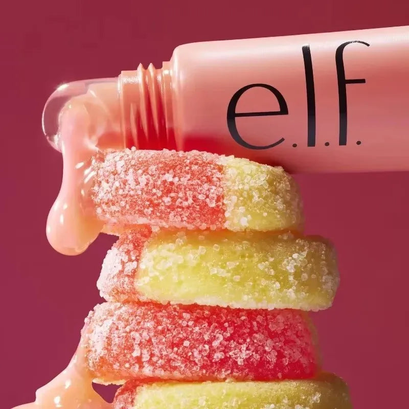 Popular Elf Brand Portable Fruit Flavor Lip Gloss Thin Hydrating Nourishing Repairing Improve Lip Lines Tinted Lip Balm Cosmetic