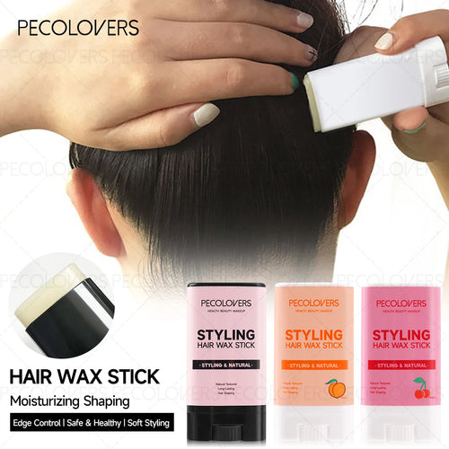1pc Scented Hair Wax Stick Smooths Frizz  Long-Lasting Styling Wax Sticks Non-greasy Smooth Hair Oil Stick