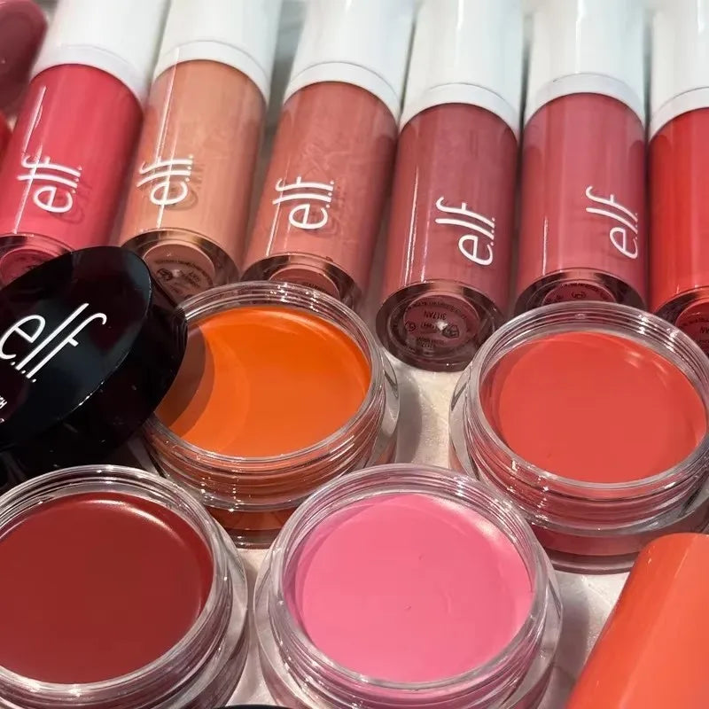 Popular Elf Brand Portable Fruit Flavor Lip Gloss Thin Hydrating Nourishing Repairing Improve Lip Lines Tinted Lip Balm Cosmetic