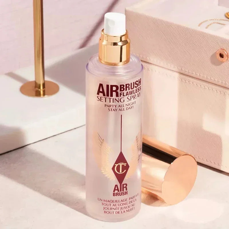 Charlotte 100ml Setting Spray Face Airbrush Flawless Makeup Waterproof Hydrating Tilbury Cheek To Blush Stick Powder Cosmetics