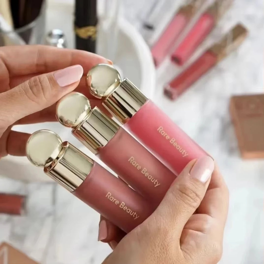 Rare Beauty Soft Pinch Liquid Blush Silky and Glides On Smoothly Long Lasting Plump Makeup Hope Love Virtue Happy Wonder Worth
