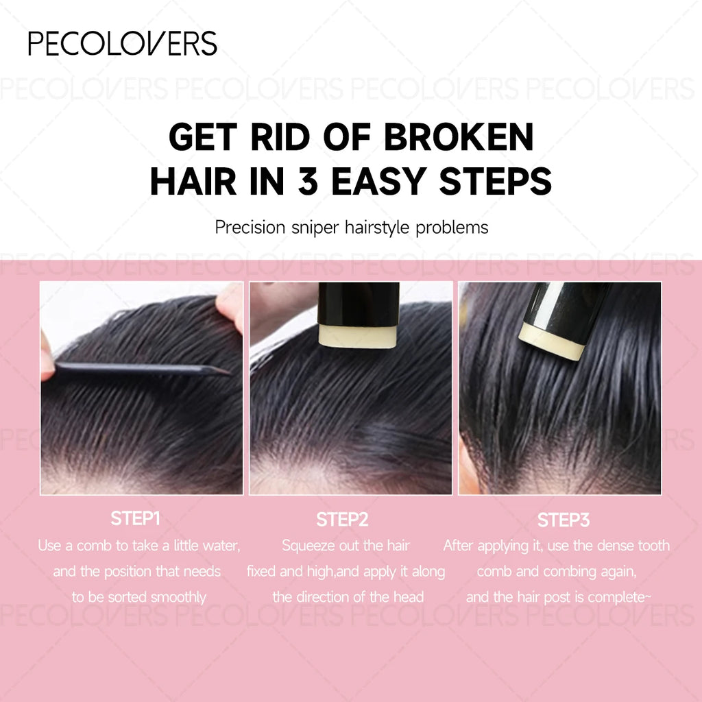 1pc Scented Hair Wax Stick Smooths Frizz  Long-Lasting Styling Wax Sticks Non-greasy Smooth Hair Oil Stick