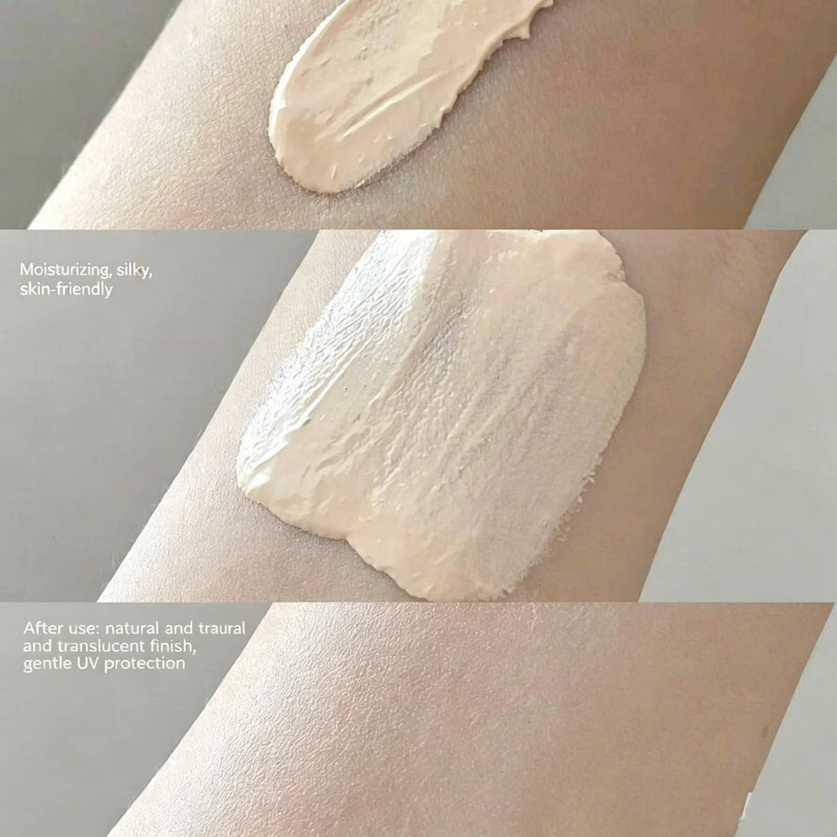 SKIN1004 Centella Poremizing Tinted Sun Cream SPF50+ Color Correcting Sunscreen Lightweight Pore Care Oily Skin K-Beauty 50ml