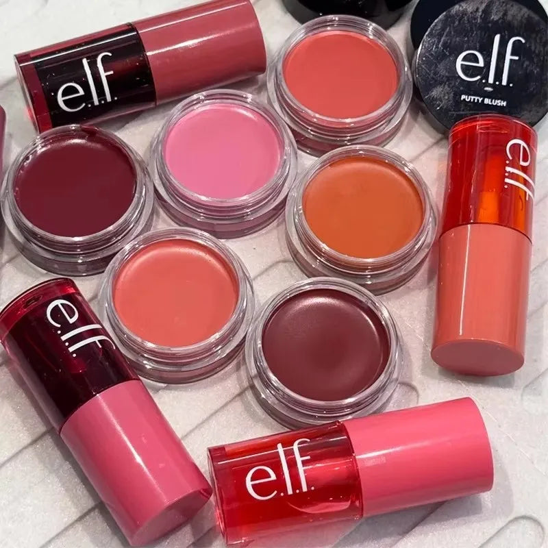 Popular Elf Brand Portable Fruit Flavor Lip Gloss Thin Hydrating Nourishing Repairing Improve Lip Lines Tinted Lip Balm Cosmetic