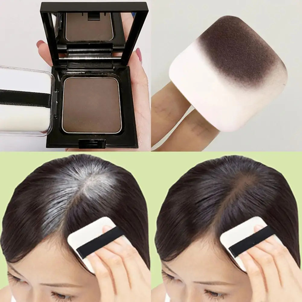 3 Colors Temporary Hair Shadow Powder Natural Instant Cover Up Makeup Hair Concealer Coverage Repair Hairline Hair Loss Powder