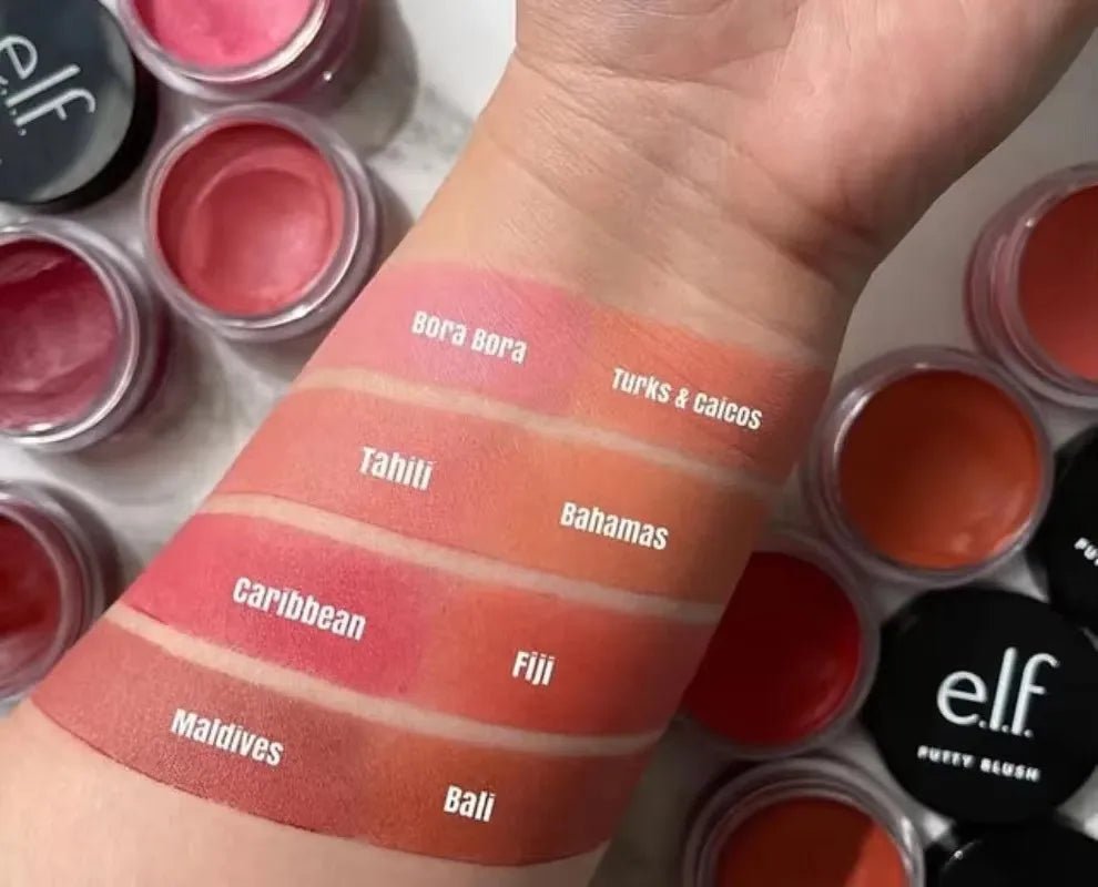 Popular Elf Brand Portable Fruit Flavor Lip Gloss Thin Hydrating Nourishing Repairing Improve Lip Lines Tinted Lip Balm Cosmetic