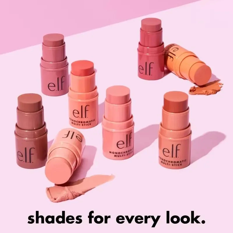 Popular Elf Brand Portable Fruit Flavor Lip Gloss Thin Hydrating Nourishing Repairing Improve Lip Lines Tinted Lip Balm Cosmetic