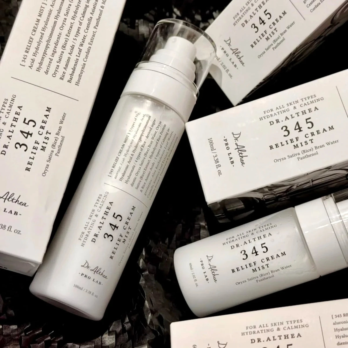 Dr.Althea 345 Relief Cream 60ML 100ML Antioxidant Shrink Pores Lightweight Lasting Serum Hydrating Smoothing Essence Mist 147