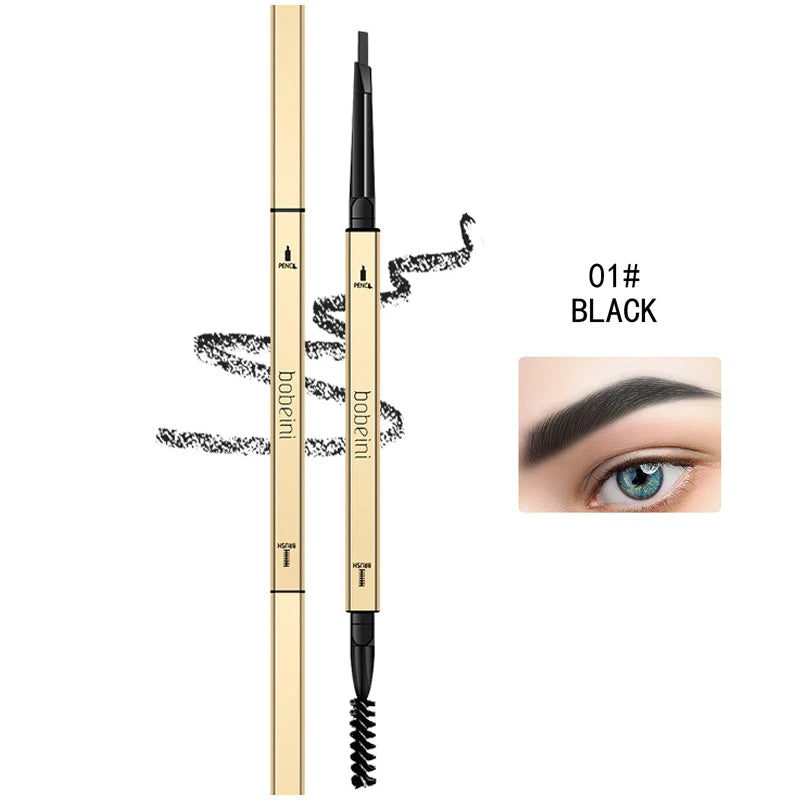 Dual-Ended Waterproof Eyebrow Pencil – Precise, Long-Lasting & Smudge-Proof Brow Makeup