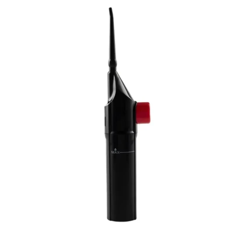 1PC High-Pressure Oral Irrigator - Portable Water Flosser, Manual Toothpick Style, Deep Cleans Gums & Teethn