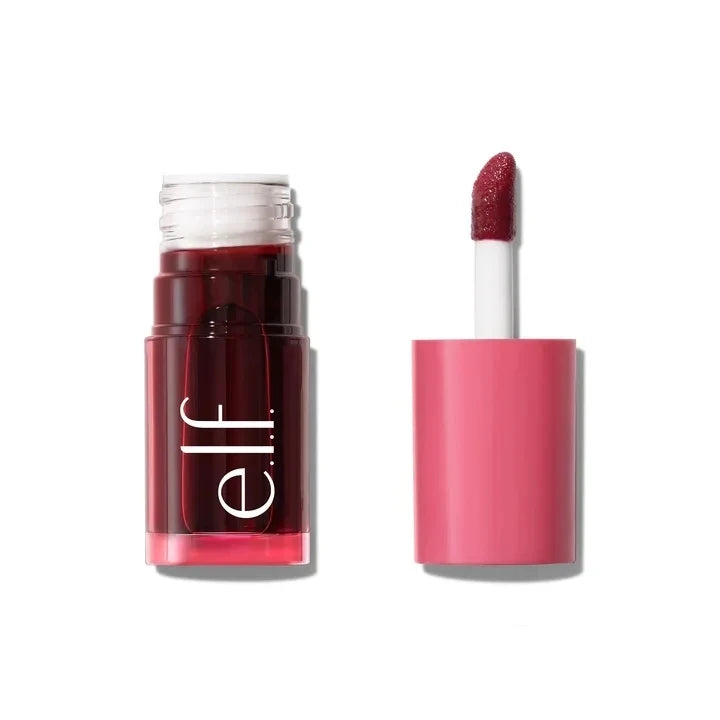 Popular Elf Brand Portable Fruit Flavor Lip Gloss Thin Hydrating Nourishing Repairing Improve Lip Lines Tinted Lip Balm Cosmetic