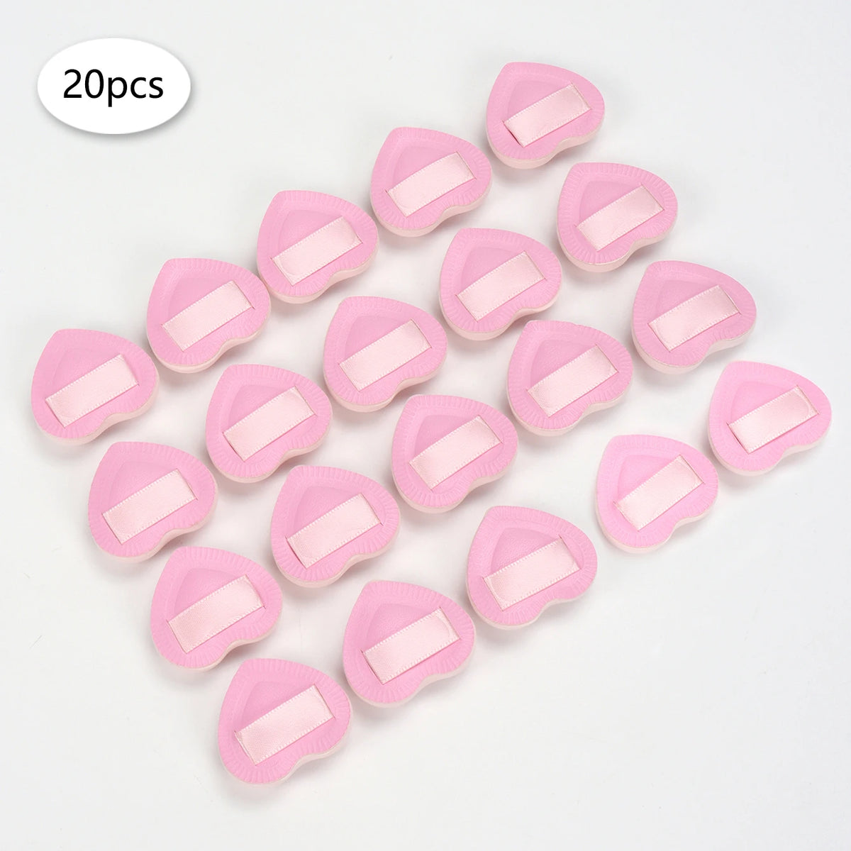 5/10/20Pcs Super Soft Cotton Candy Makeup Puff Necessary Wet Dry Use Air Cushion Powder Puff Multifunction Portable Makeup Sponge