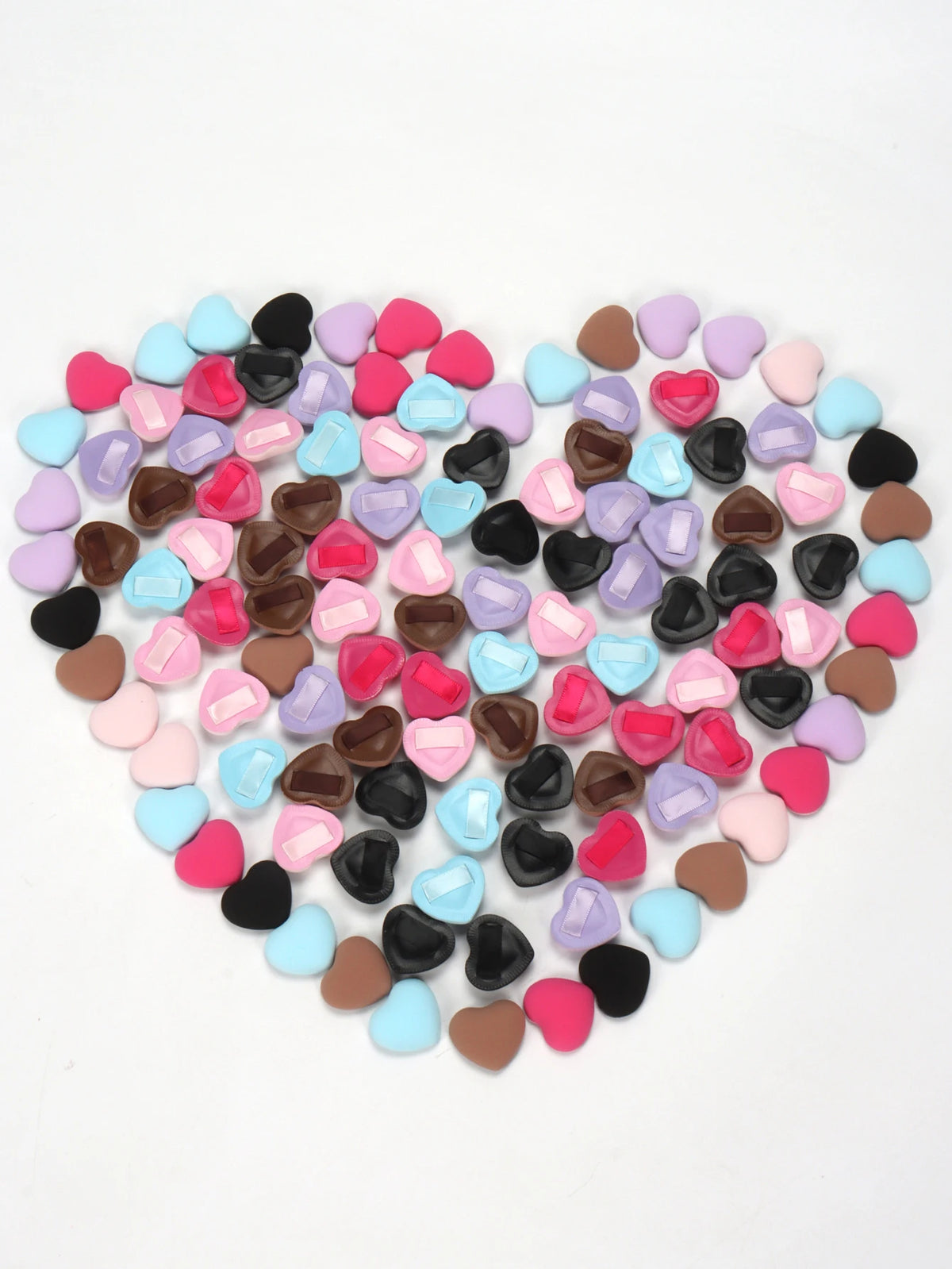 5/10/20Pcs Super Soft Cotton Candy Makeup Puff Necessary Wet Dry Use Air Cushion Powder Puff Multifunction Portable Makeup Sponge