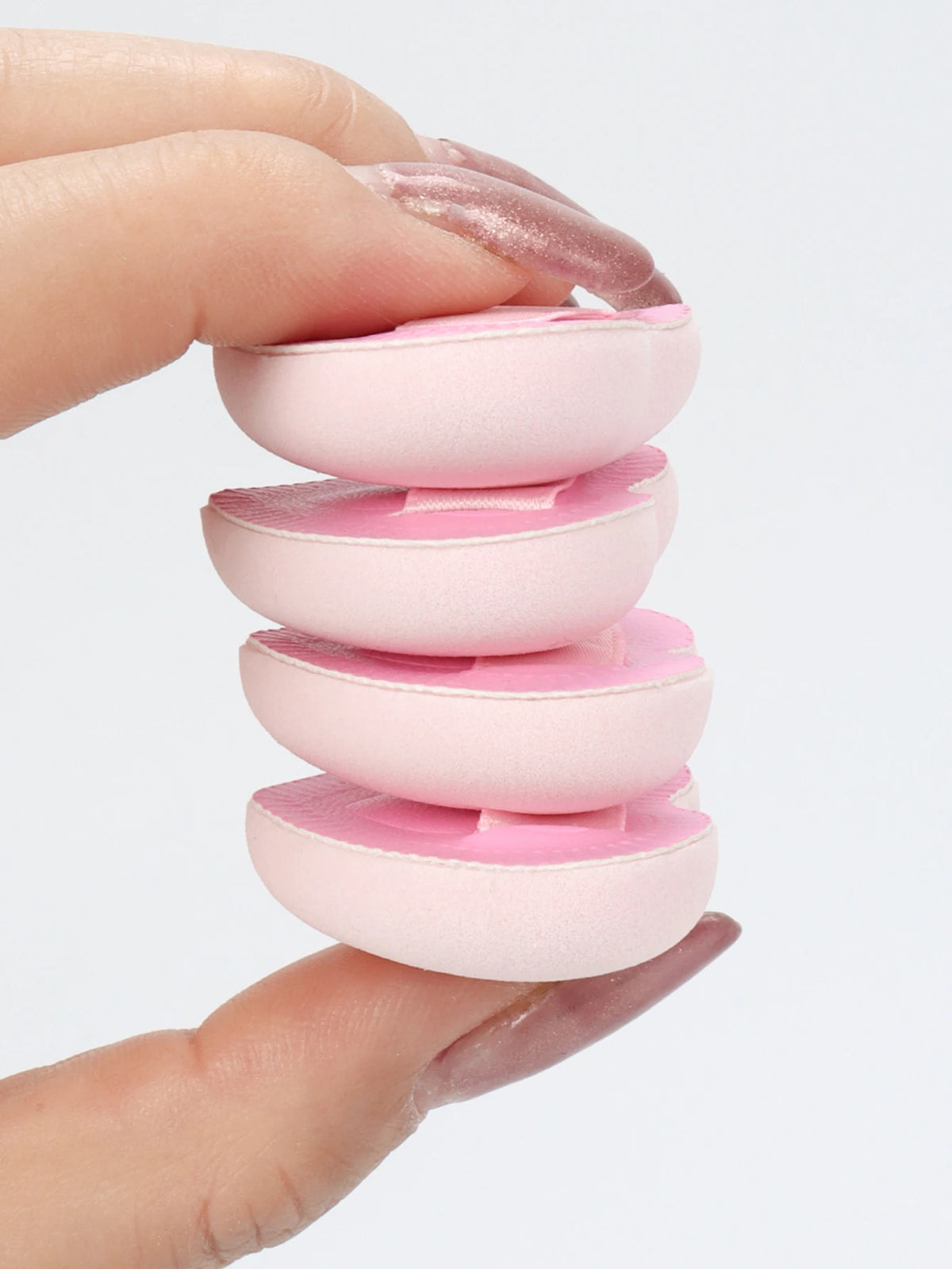 5/10/20Pcs Super Soft Cotton Candy Makeup Puff Necessary Wet Dry Use Air Cushion Powder Puff Multifunction Portable Makeup Sponge