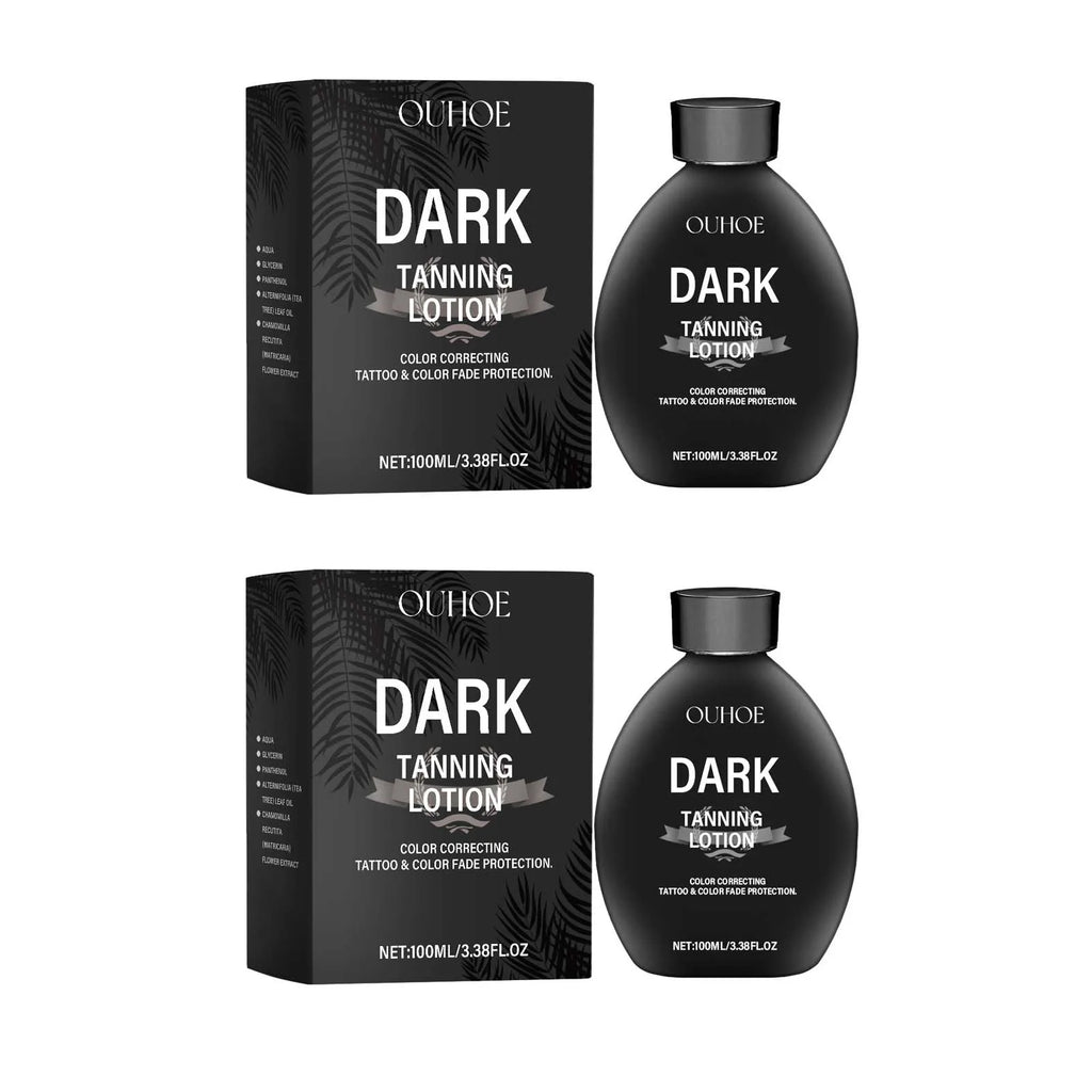 Self Tanning Lotion Long Lasting Bronzer Dark Wheat Sunless Tanner For Face Body Solarium Moisturizing Nourish Fake Tan Cream