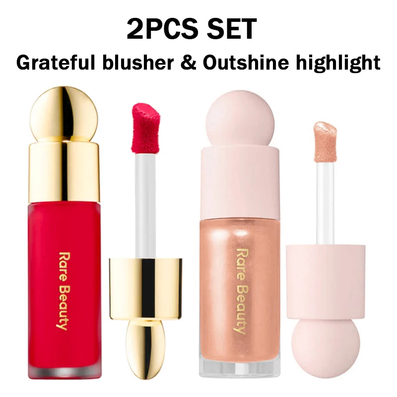 Rare Beauty Soft Pinch Liquid Blush Silky and Glides On Smoothly Long Lasting Plump Makeup Hope Love Virtue Happy Wonder Worth