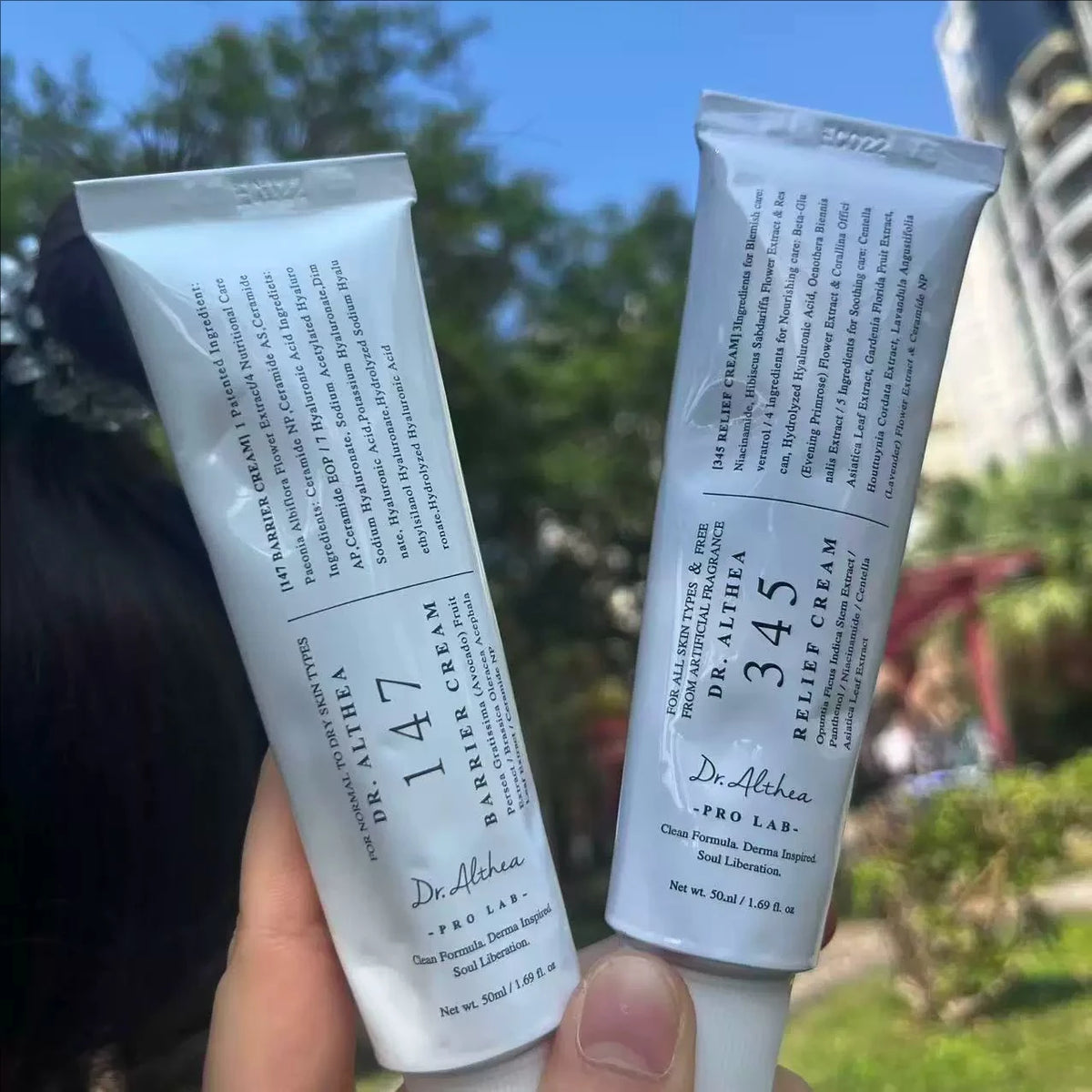 Dr.Althea 345 Relief Cream 60ML 100ML Antioxidant Shrink Pores Lightweight Lasting Serum Hydrating Smoothing Essence Mist 147