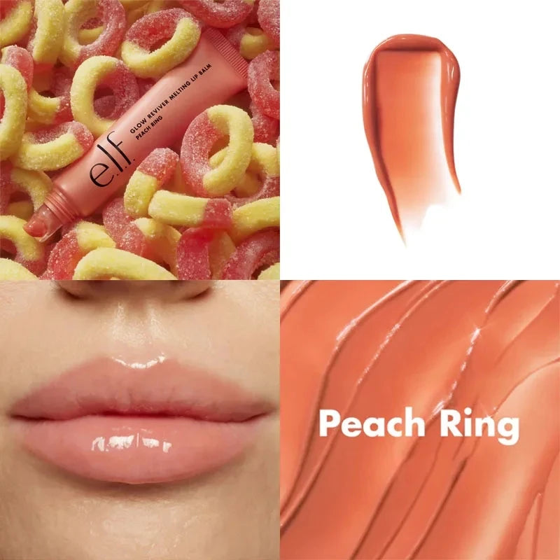 Popular Elf Brand Portable Fruit Flavor Lip Gloss Thin Hydrating Nourishing Repairing Improve Lip Lines Tinted Lip Balm Cosmetic