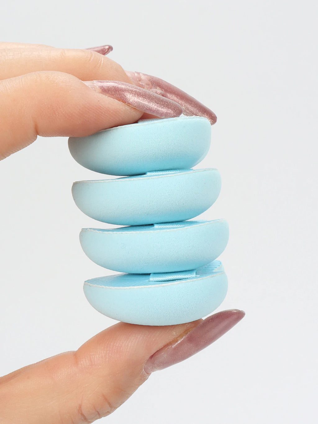 5/10/20Pcs Super Soft Cotton Candy Makeup Puff Necessary Wet Dry Use Air Cushion Powder Puff Multifunction Portable Makeup Sponge