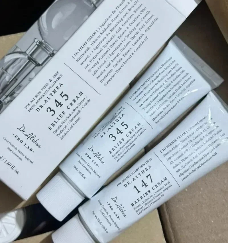 Fashion Original Dr.Althea 345 Relief Cream Mist 147 Antioxidant Whitening Cream Moisturizing Intensive Repair Original Essence